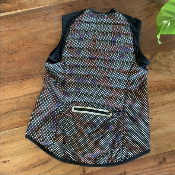 Nike Aeroloft Flash Vest Womens Small Black Multi 689260 running - Picture 6 of 11